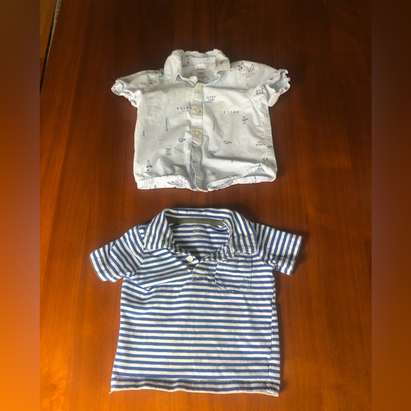 BIG Bundle - 15 Short-Sleeved Shirts / 3 Rompers / 2 Overall Sets / 1 Hoodie - Picture 5 of 15